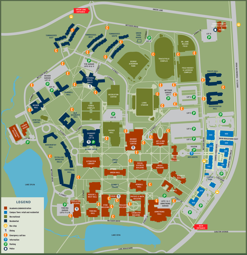 campus map